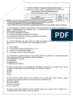 Avaliação de Estudos Independentes - Eeghf - 3º Ano - 2022