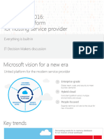 SQL Server 2016 ITDM - Sales Deck