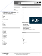 B2 UNIT 4 Test Answer Key Standard