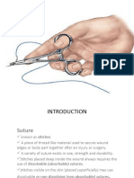 Sutures, Drains and Tubes