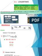 Sesión N°3 Logaritmo