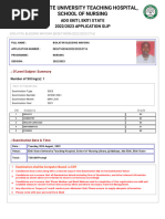 Application Slip - BIOLATIRI BLESSING MAYOWA - Ekiti State University Teaching Hospital, School of Nursing