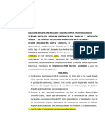 Diligencias Voluntarias de Divorcio Por Mutuo Acuerdo