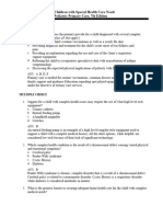 Chapter 07: Caring For Children With Special Health Care Needs Garzon Maaks: Burns' Pediatric Primary Care, 7th Edition