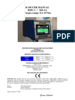 Manual - K-Ducer Series