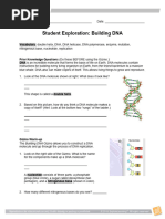 Building DNA Student Exploration