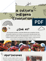 La Cultura Indigena Ecuatoriana