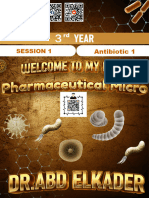 Session 1 - Antibiotic G & CL