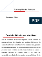 Aula 6 - Custeio Variável Ou Direto