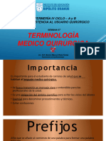 Semana 07 - Terminologia Medico Quirurgica