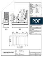 Drawing Dimensi Diesel Pump 100X65 FSKA + FAW 4DX FIX