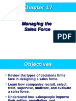 Sales Force Management