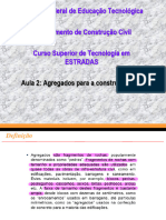 Aula 2.1 - Agregados para A Construção Civil