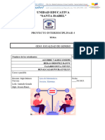 Proyecto Interdisciplinar 4 - Matemática