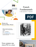 French Fundamentals Presentation