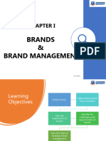 Chapter 1-Brands & Brand Management