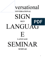 Deaf Sensitivity Training TESDA Handouts