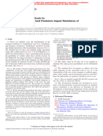 ASTM D256-23 Standard Test Methods For Determining The Izod Pendulum Impact Resistance of Plastics