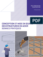 Conception Et Mise en Oeuvre Des Structures en Acier - Bonnes Pratiques