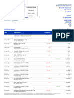 3 Month Statement