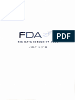 FDA Six Data Integrity 483s