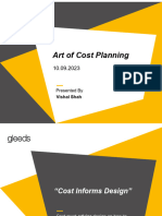 AIMS CPD - Art of Cost Planning - Vishal Shah MRICS - Gleeds Email