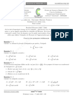 Fiche TD Integrales Tle S