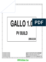 HP Compaq Nx7400 Inventec Gallo1.0 Rev A01 Schematics