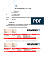 Informe Por Sobre Consumo de Aceros RDT - Pegama