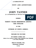 A Narrative of The Captivity and Adventures of John Tanner U.S. Interpreter at The Saut de Ste. Marie