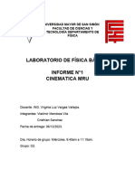 INFORME FISICA 1 Corrregido CRISTHIAN