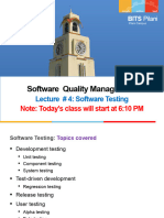 Software Testing SQM