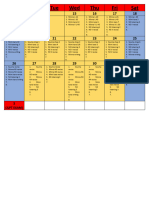 JLPT Study Timetable