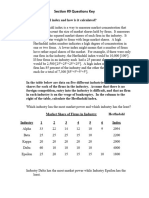 Monopolistic Competition Oligopoly Questions KEY