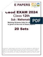 SQP 20 Sets Mathematics