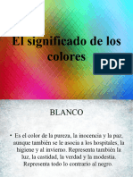 El Significado de Los Colores