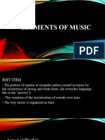 ELEMENTS OF MUSIC Final