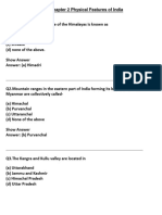 Class 9 Geography Chapter 2 Physical Features of India