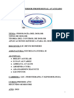 Neuroanatomia Dolor WORD