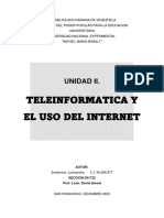 INFORMATICA. UNIDAD II Luissandra Zambrano