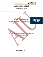 Load and Resistance Factor Design