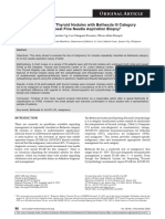 Malignancy in Thyroid Nodules With Bethesda III Ca