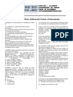 Introducao A Fisica, Referencial, Posição e Deslocamento