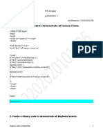 WD Problemsheet 2