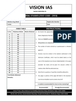 Vision Mains Test-13 Booklet