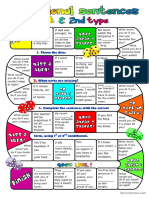 Conditional Sentences - Type 1&2 - Boardgame