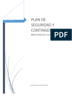 Plan de Seguridad