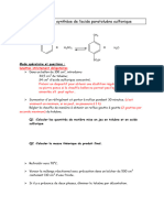 TP Sulfonation