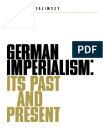 Arkady Yerusalimsky - German Imperialism - Its Past and Present - Progress - 1969