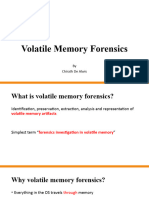 Introduction To Memory Forensics